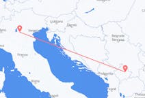 Flyreiser fra Verona, til Priština