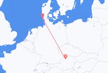 Flyrejser fra Vesterland, Tyskland til Linz, Østrig