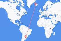 Loty z Buenos Aires (Kostaryka) w Argentynie do Reykjaviku na Islandii