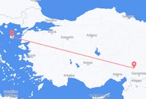 Vols depuis la ville de Kahramanmaraş vers la ville de Lemnos