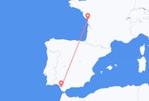 Fly fra Jerez de la Frontera til La Rochelle