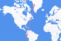 Flights from Lima, Peru to Ilulissat, Greenland