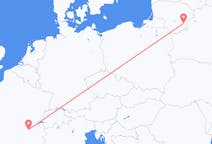 Flights from Vilnius in Lithuania to Lyon in France