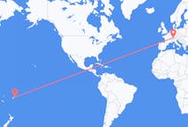 Flyreiser fra Taveuni, Fiji til Zürich, Sveits