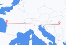 Flyg från La Rochelle till Timișoara