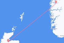 Loty z Sandane, Norwegia z Inverness, Szkocja