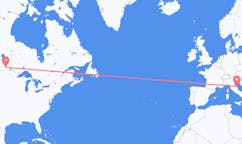 Flyrejser fra Winnipeg til Ancona