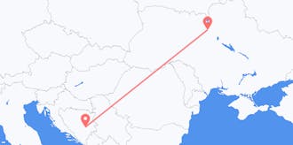 Flights from Bosnia &amp; Herzegovina to Ukraine