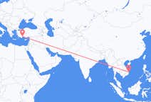 Flyrejser fra Tuy Hoa, Vietnam til Antalya, Tyrkiet