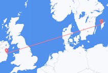 Vluchten van Visby, Zweden naar Dublin, Ierland