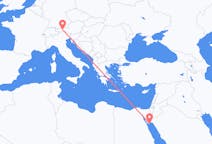 Flyrejser fra Sharm El Sheikh, Egypten til Innsbruck, Østrig