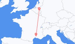 Flights from Liège, Belgium to Nîmes, France