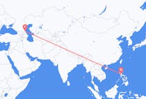 Vluchten van Manila, de Filipijnen naar Machatsjkala, Rusland