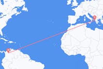 Flyrejser fra Barrancabermeja, Colombia til Korfu, Grækenland