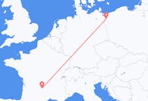 Flights from Aurillac, France to Szczecin, Poland