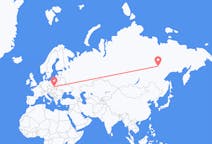 Flüge von der Stadt Jakutsk in die Stadt Krakau