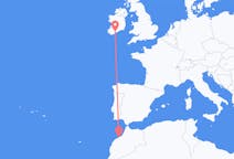 Flights from Casablanca in Morocco to Cork in Ireland