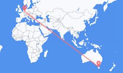 Flyrejser fra Devonport, Australien til Köln, Tyskland