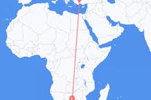 Flights from Gaborone to Antalya