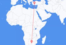 Flyreiser fra Gaborone, Botswana til Antalya, Tyrkia