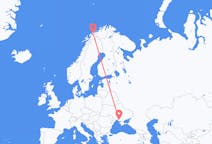 Fly fra Kherson til Tromsø