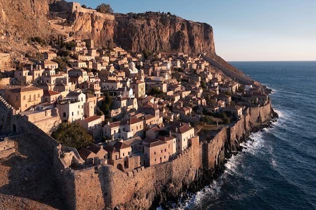 3-Day Mythical Peloponnese : Medieval Monemvasia, Mani, Diros Caves Private Tour