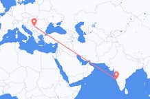 Flights from Goa to Belgrade