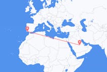 Flyreiser fra Riyadh, til Faro-distriktet