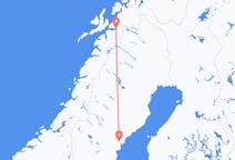 Flyg från Narvik till Kramfors Municipality