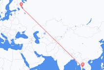 Flyg från Bangkok till Petrozavodsk