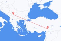 来自科索沃出发地 普里什蒂纳目的地 土耳其卡赫拉曼馬拉什的航班