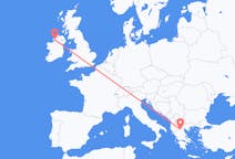 Flights from Kozani, Greece to Donegal, Ireland