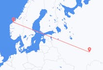 Fly fra Uljanovsk til Molde