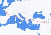 Flyg från Bordeaux till Mardin