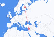 Flüge von Amman, Jordanien nach Lappeenranta, Finnland