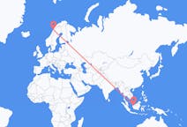 Flyreiser fra Kuching, Malaysia til Bodø, Norge