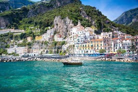 Salerno til Amalfi og Positano einkabátaferð