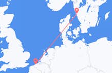 Vluchten van Göteborg, Zweden naar Ostend, Norfolk, België
