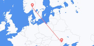 Flights from Norway to Moldova