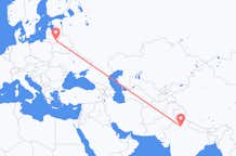Flyg från New Delhi till Vilnius