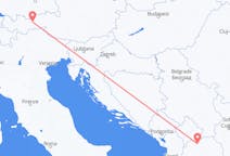 Voli da Skopje, la Repubblica della Macedonia del Nord a Innsbruck, Austria