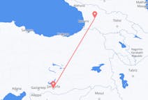 Flyreiser fra Kutaisi, Georgia til Sanliurfa, Tyrkia
