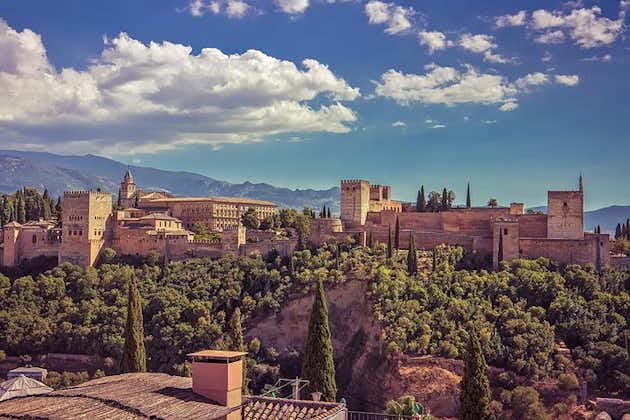 Visite privée de l'Alhambra et des palais Nazaries au départ de Séville avec prise en charge