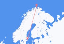 Flights from Honningsvåg, Norway to Stockholm, Sweden