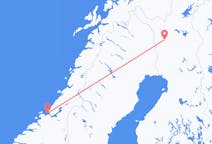 Fly fra Ørland til Kittilä
