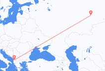 Voli from Ekaterinburg, Russia to Tirana, Albania