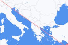 Vluchten uit Zürich naar Paphos