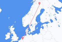 Flights from Eindhoven, the Netherlands to Gällivare, Sweden