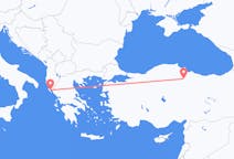 出发地 土耳其从 卡拉穆斯塔法帕夏目的地 希腊克基拉市的航班