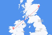 Flyreiser fra Knock, til Aberdeen